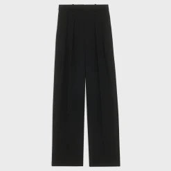Theory Double Pleat Pant In Admiral Crepe-Women Suits|Pants