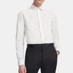 Theory Dover Tuxedo Shirt In Cotton-Men Shirts