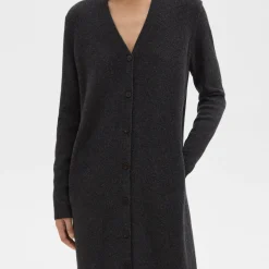 Theory Duster Cardigan In Recycled Wool-Cashmere-Women Sweaters + Cardigans