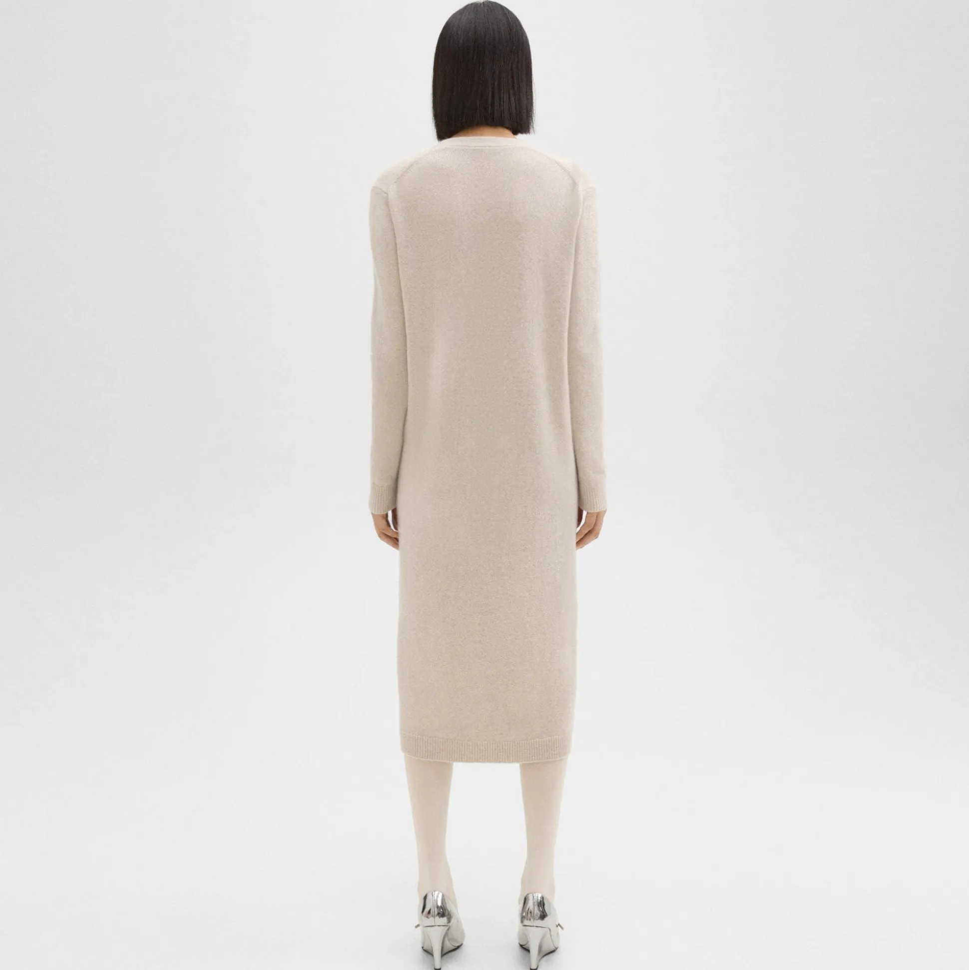 Theory Duster Cardigan In Recycled Wool-Cashmere-Women Sweaters + Cardigans