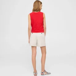 Theory Easy Tank Top In Organic Slub Cotton-Women T-Shirts