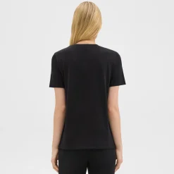 Theory Easy Tee In Organic Cotton-Women T-Shirts