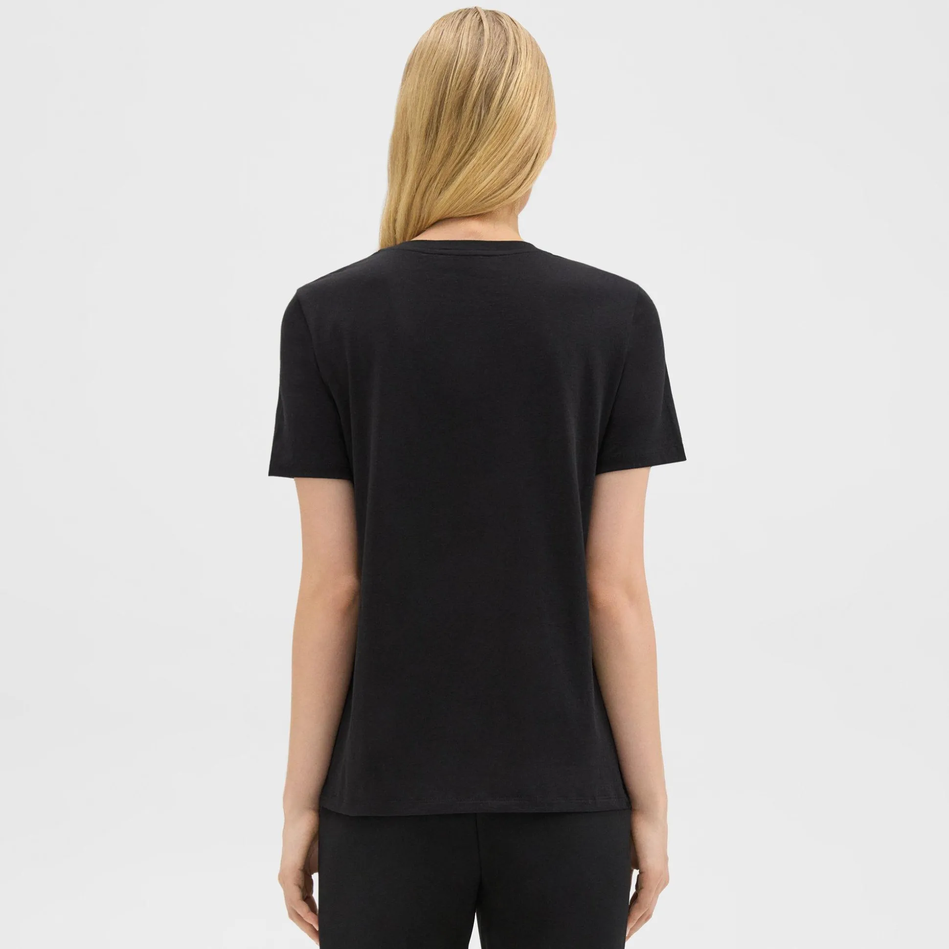Theory Easy Tee In Organic Cotton-Women T-Shirts