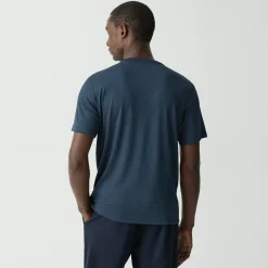 Theory Essential Tee In Anemone Modal Jersey-Men T-shirts + Polos