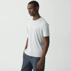 Theory Essential Tee In Anemone Modal Jersey-Men T-shirts + Polos
