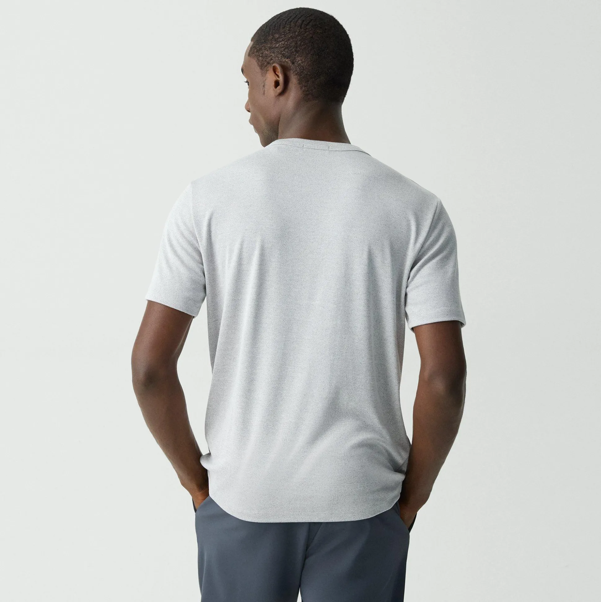 Theory Essential Tee In Anemone Modal Jersey-Men T-shirts + Polos