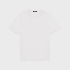 Theory Essential Tee In Cosmos Slub Cotton-Men T-shirts + Polos