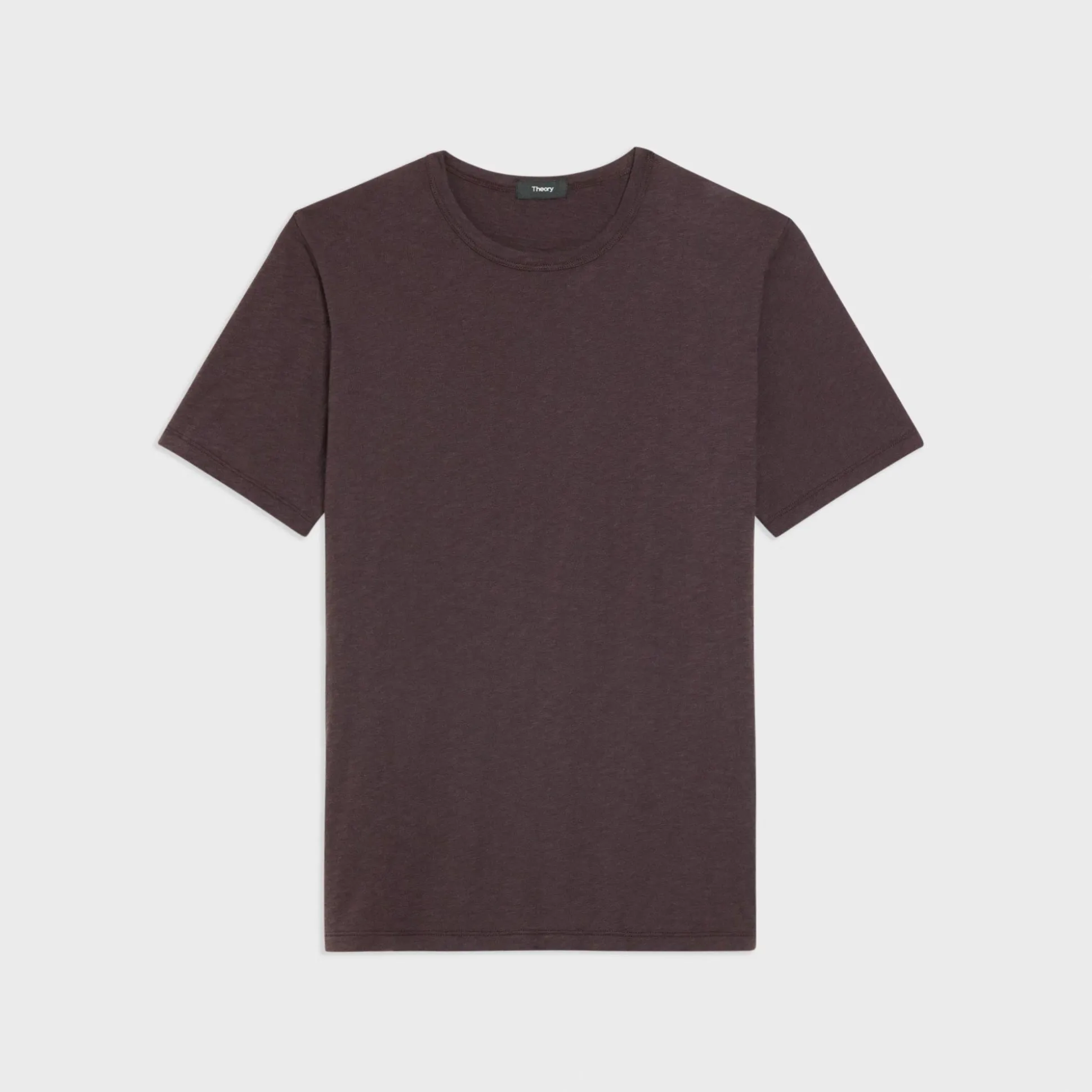 Theory Essential Tee In Cosmos Slub Cotton-Men T-shirts + Polos