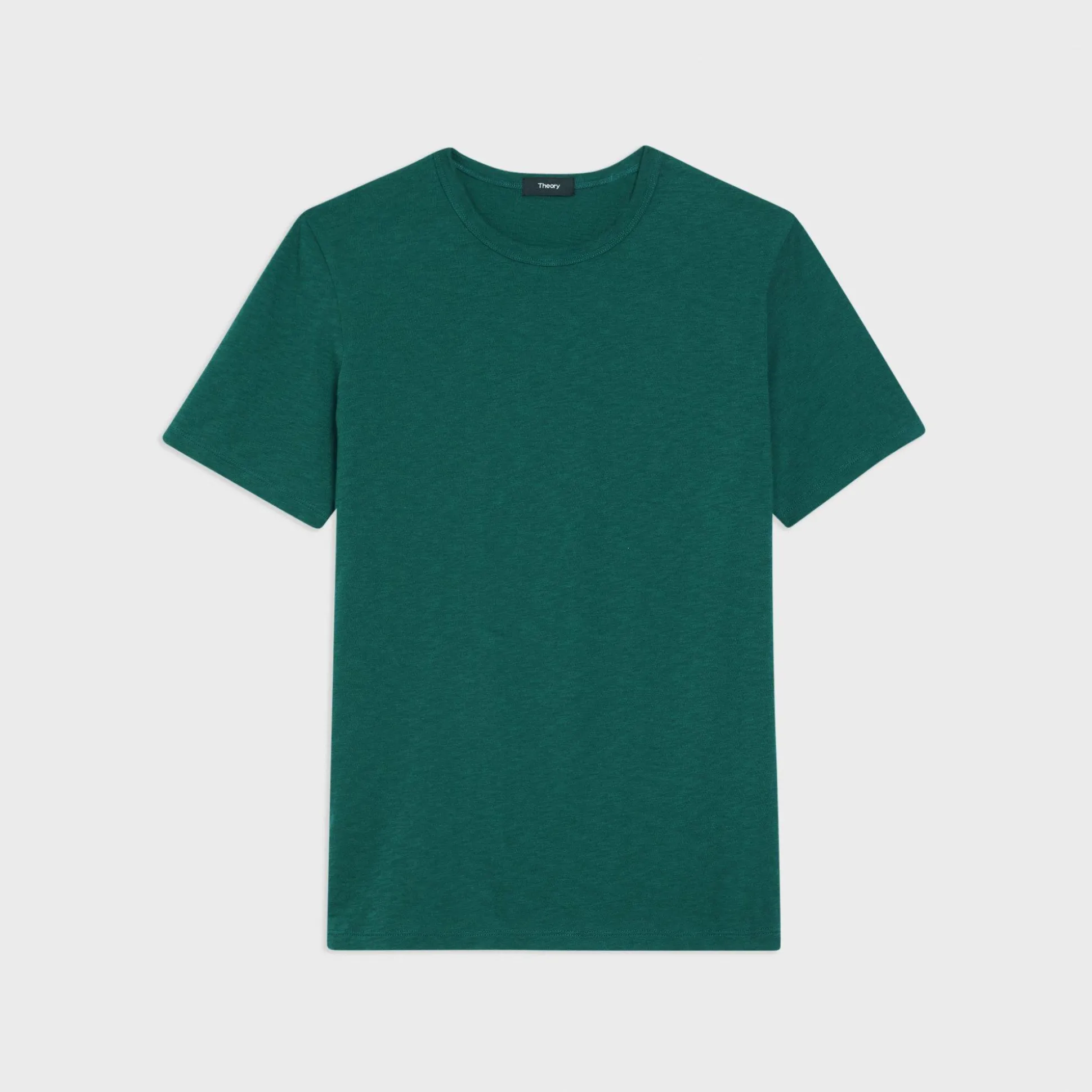 Theory Essential Tee In Cosmos Slub Cotton-Men T-shirts + Polos