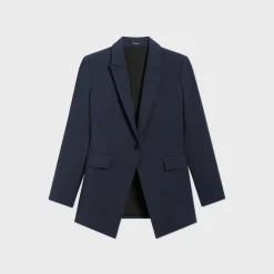 Theory Etiennette Blazer In Good Wool-Women Suits|Blazers + Jackets