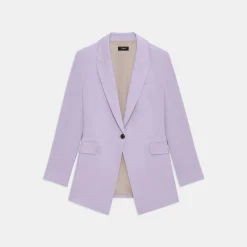 Theory Etiennette Blazer In Good Wool-Women Suits|Blazers + Jackets
