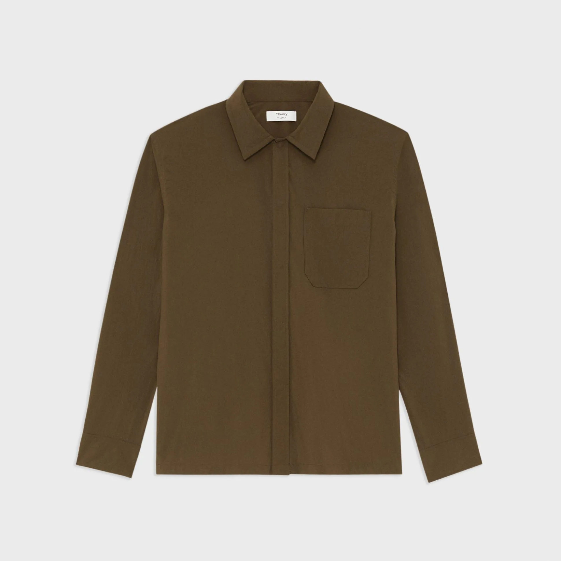 Theory Feather Nylon Shirt-Men Shirts