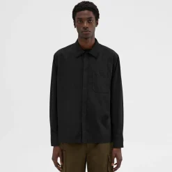Theory Feather Nylon Shirt-Men Shirts