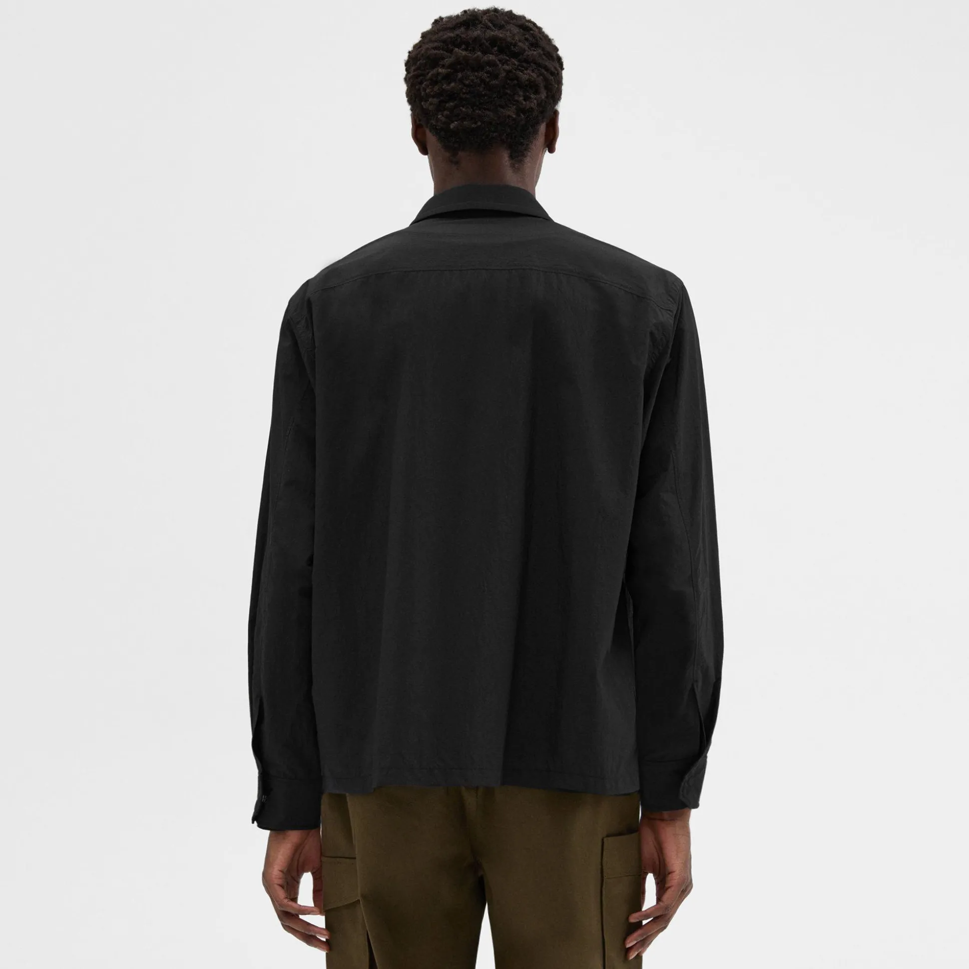 Theory Feather Nylon Shirt-Men Shirts
