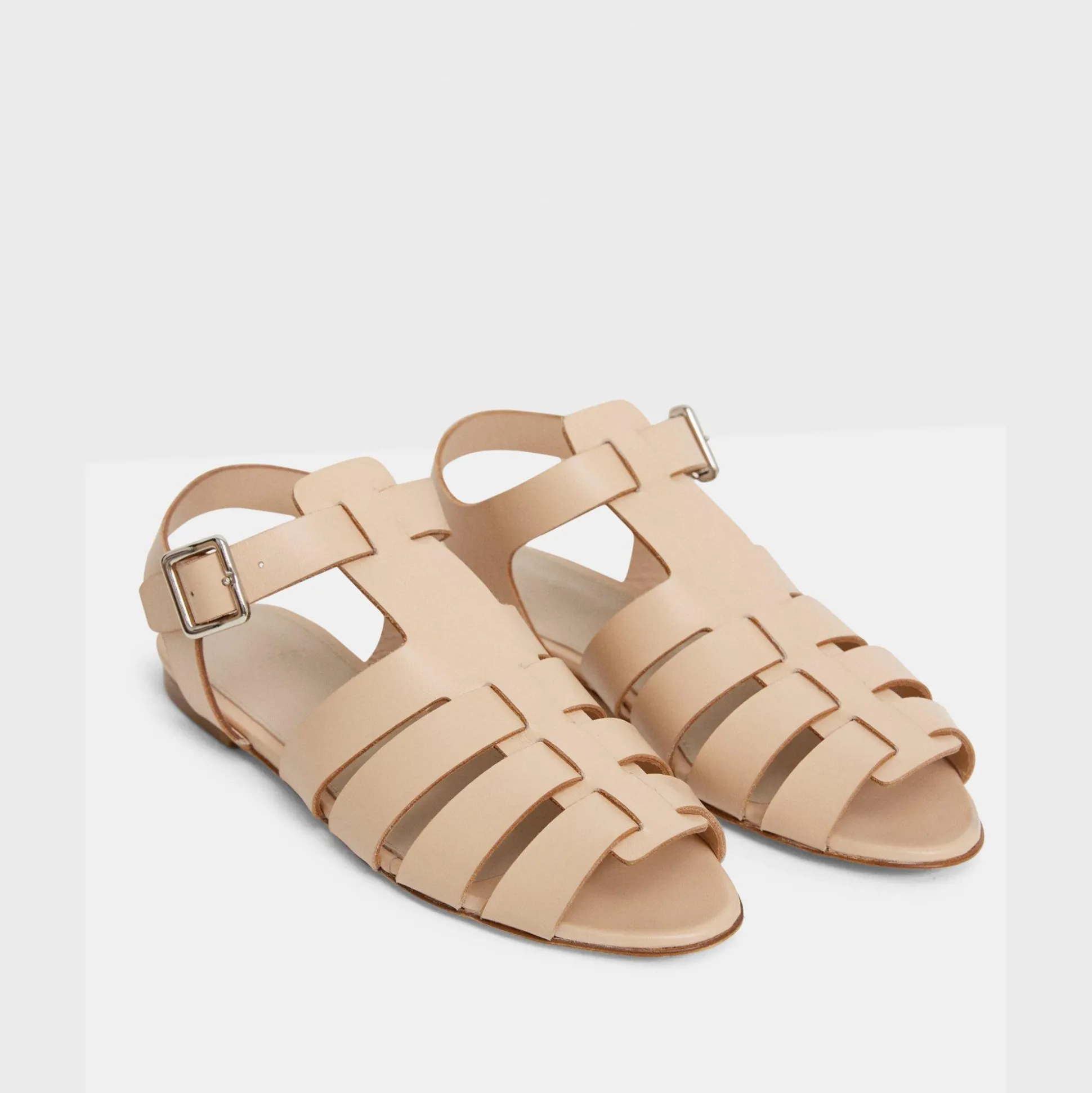 Theory Fisherman Sandal In Leather-Women Shoes