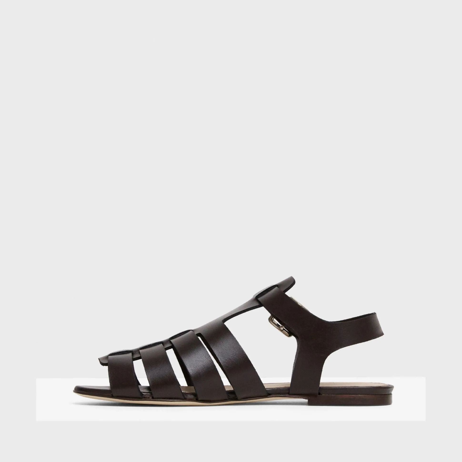 Theory Fisherman Sandal In Leather-Women Shoes
