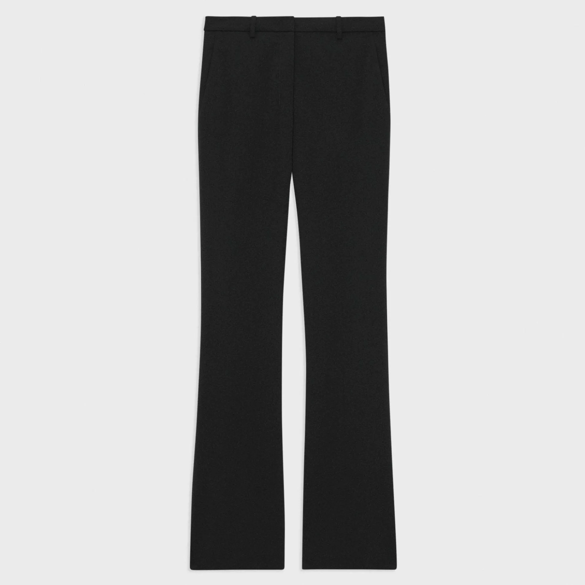 Theory Flared Full-Length Pant In Good Wool-Women Suits|Pants