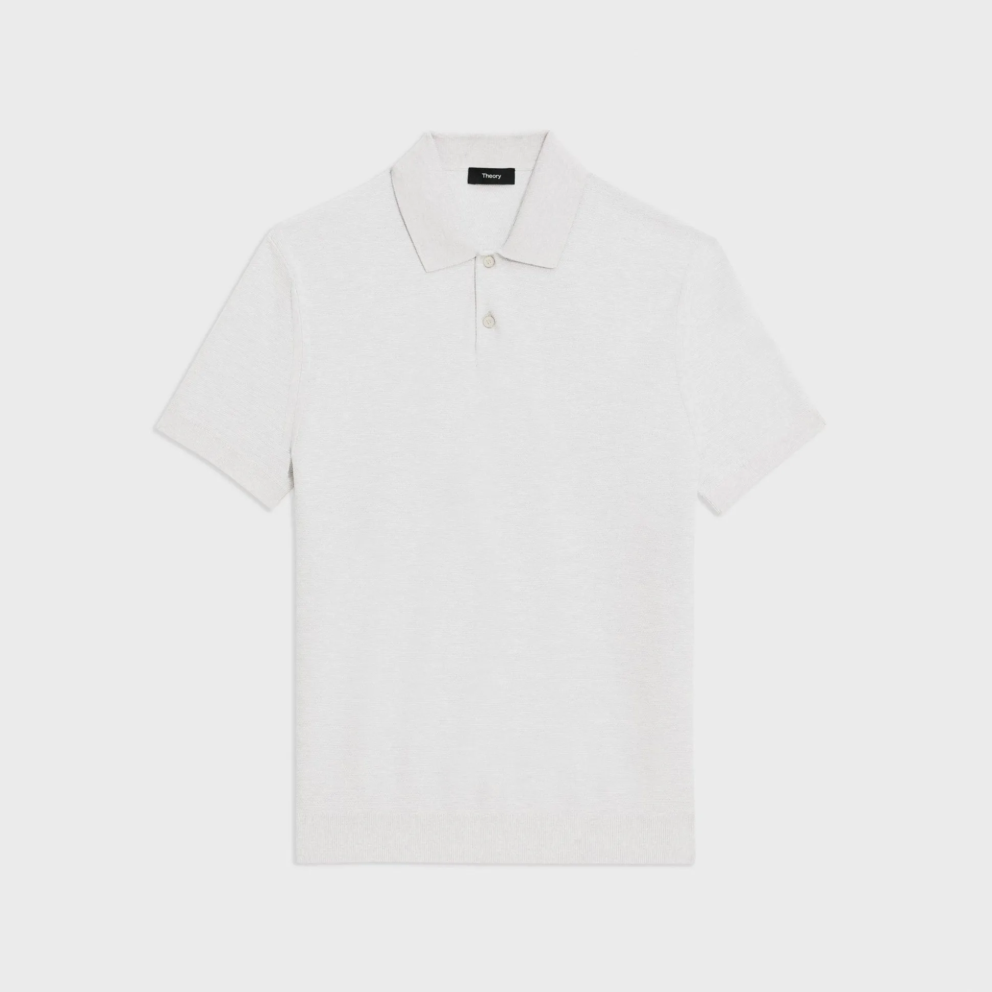 Theory Goris Pique Polo Shirt In Light Bilen-Men T-shirts + Polos|Sweaters + Cardigans
