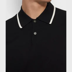 Theory Goris Polo Shirt In Fine Bilen-Men T-shirts + Polos|Sweaters + Cardigans