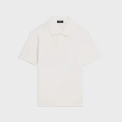 Theory Goris Polo Shirt In Light Bilen-Men T-shirts + Polos|Sweaters + Cardigans