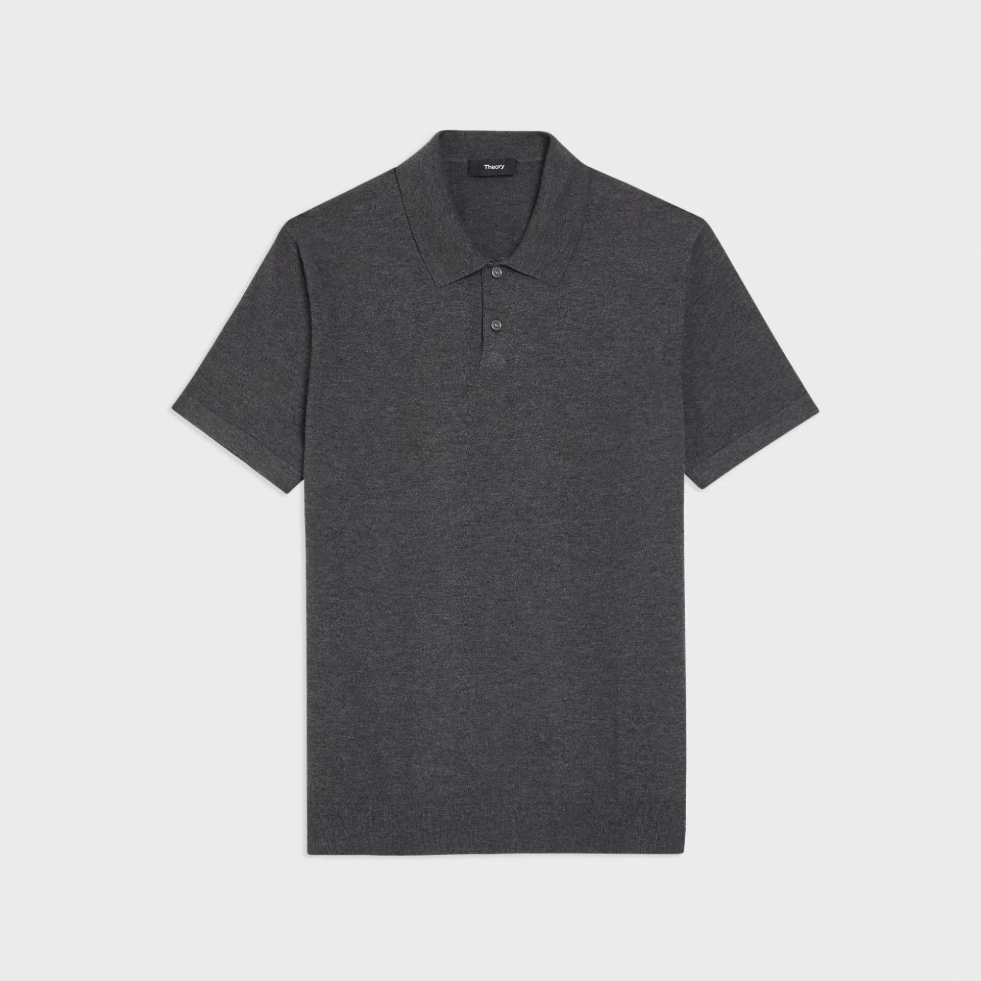 Theory Goris Polo Shirt In Light Bilen-Men T-shirts + Polos|Sweaters + Cardigans