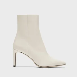 Theory Heel Bootie In Leather-Women Shoes