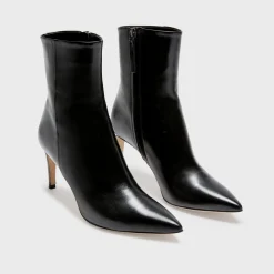 Theory Heel Bootie In Leather-Women Shoes