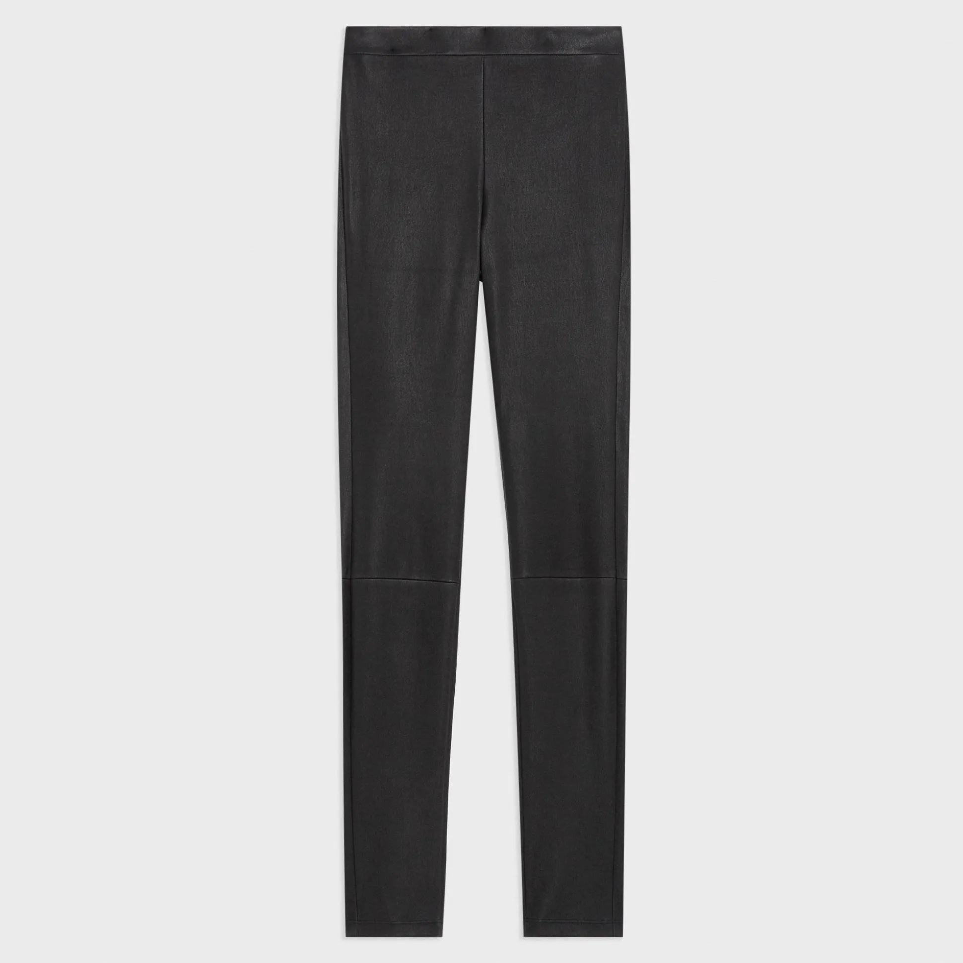 Theory High-Waist Legging In Leather-Women Pants