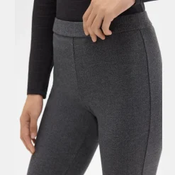 Theory High-Waist Legging In Stretch Flannel-Women Pants
