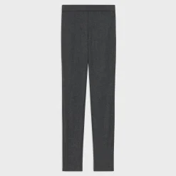 Theory High-Waist Legging In Stretch Flannel-Women Pants
