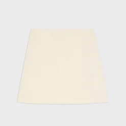 Theory High-Waist Mini Skirt In Double-Face Wool-Cashmere-Women Skirts