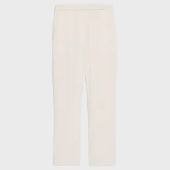 Theory High-Waist Slim Crop Pant In Admiral Crepe-Women Suits|Pants
