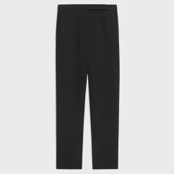 Theory High-Waist Slim Crop Pant In Admiral Crepe-Women Suits|Pants