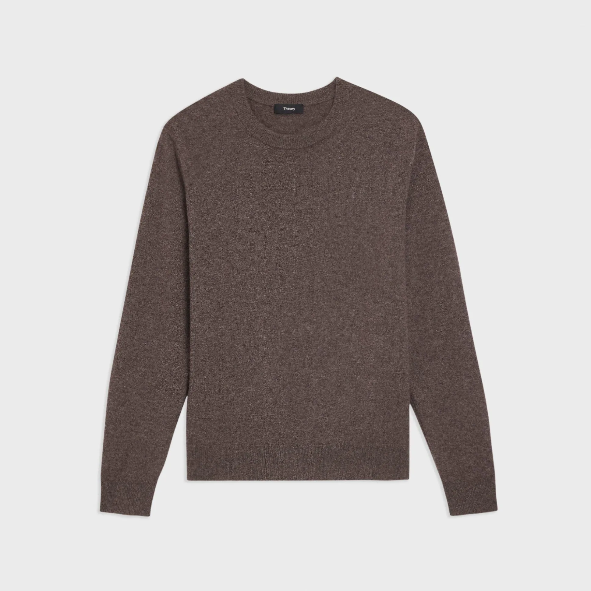 Theory Hilles Crewneck Sweater In Cashmere-Men Sweaters + Cardigans