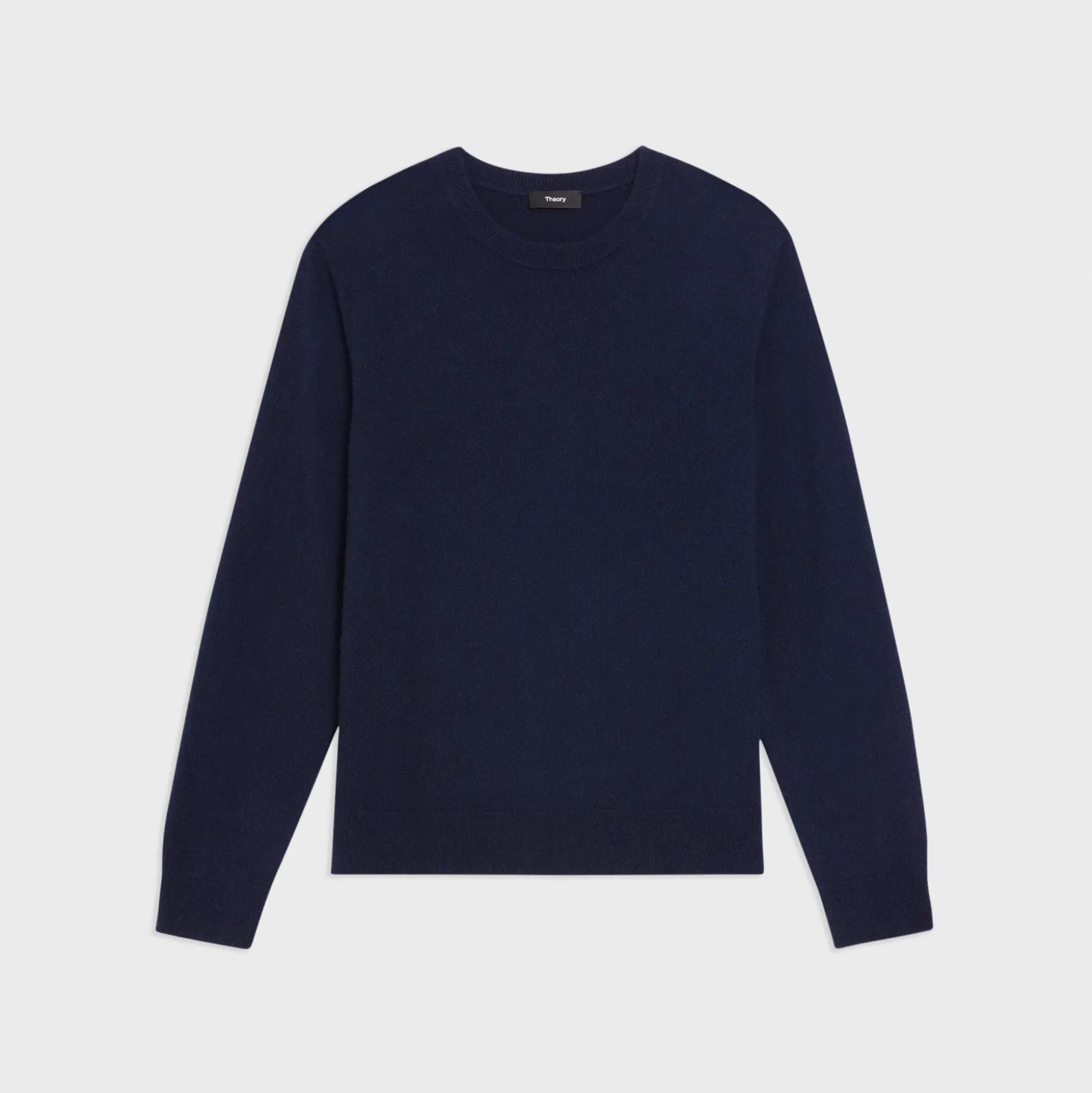 Theory Hilles Crewneck Sweater In Cashmere-Men Sweaters + Cardigans