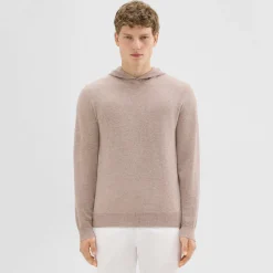 Theory Hilles Hoodie In Cashmere-Men Sweatshirts + Hoodies|Sweaters + Cardigans