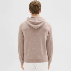Theory Hilles Hoodie In Cashmere-Men Sweatshirts + Hoodies|Sweaters + Cardigans