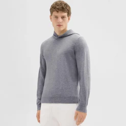Theory Hilles Hoodie In Cashmere-Men Sweaters + Cardigans|Sweatshirts + Hoodies