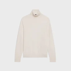 Theory Hilles Turtleneck Sweater In Cashmere-Men Sweaters + Cardigans