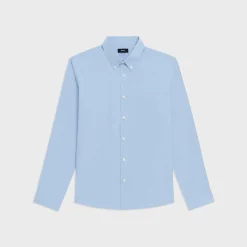 Theory Hugh Shirt In Cotton-Men Shirts