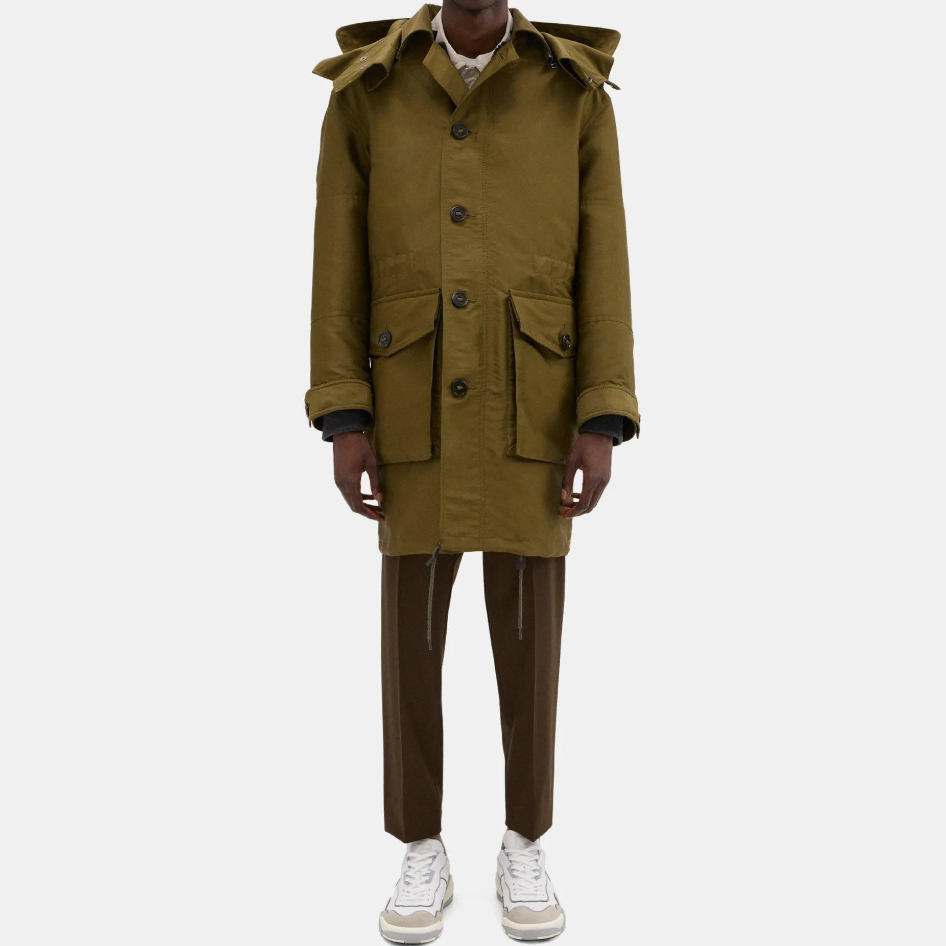Theory 3-In-1 Recycled Poly Parka-Men Outerwear
