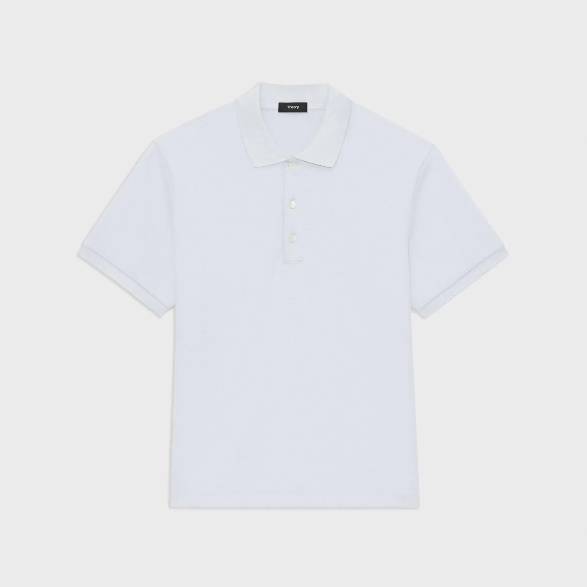 Theory Jocelin Polo Shirt In Studio Knit Jacquard-Men T-shirts + Polos