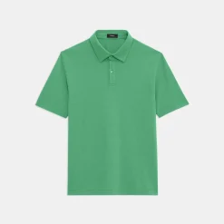 Theory Joffrey Polo Shirt In Function Pique-Men T-shirts + Polos