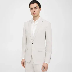 Theory Kanan Blazer In Textured Gabardine-Men Suits|Blazers + Jackets