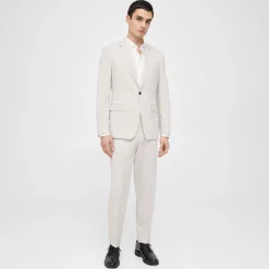 Theory Kanan Blazer In Textured Gabardine-Men Suits|Blazers + Jackets