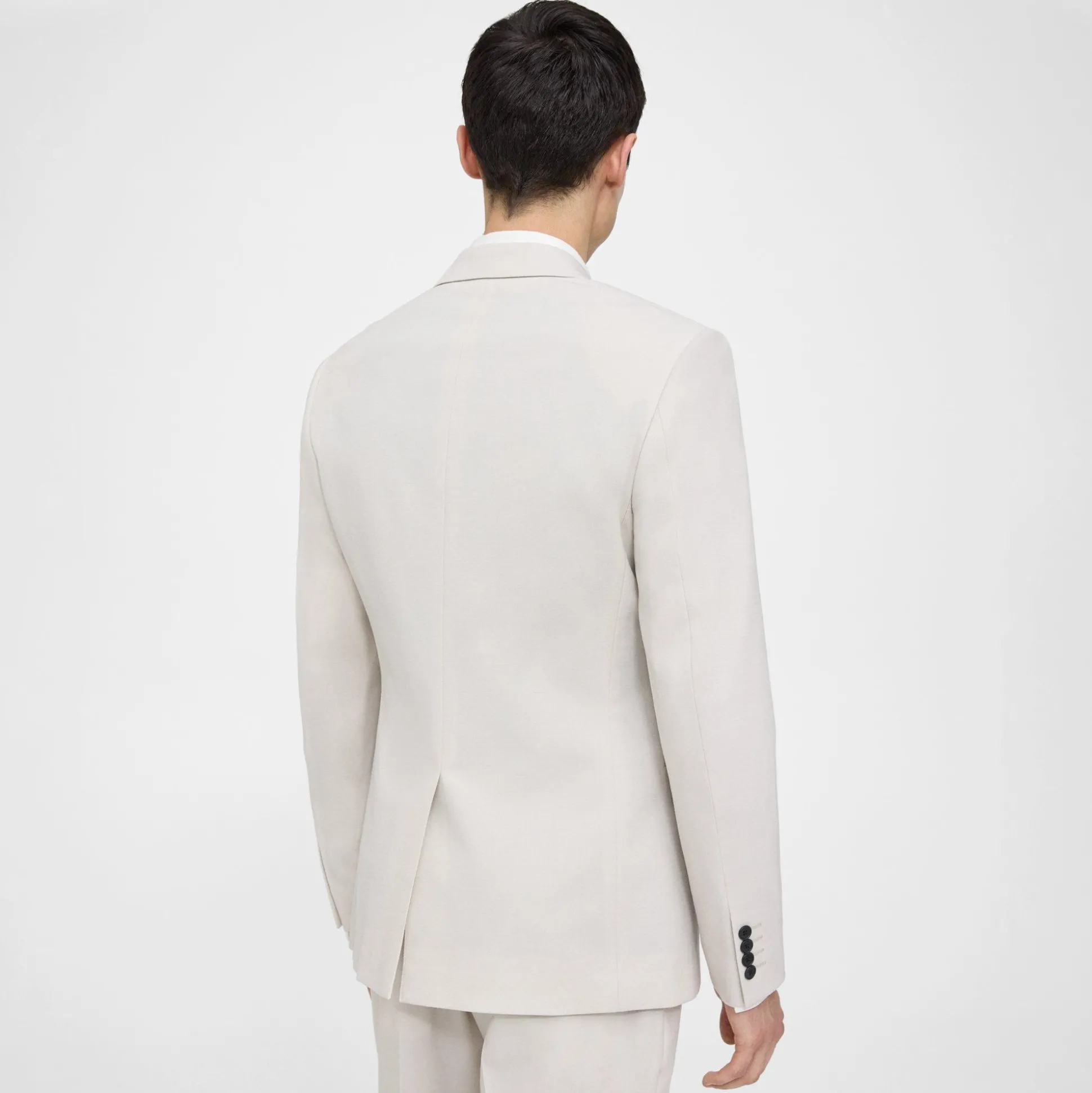 Theory Kanan Blazer In Textured Gabardine-Men Suits|Blazers + Jackets