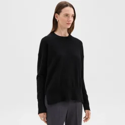 Theory Karenia Sweater In Cashmere-Women Sweaters + Cardigans