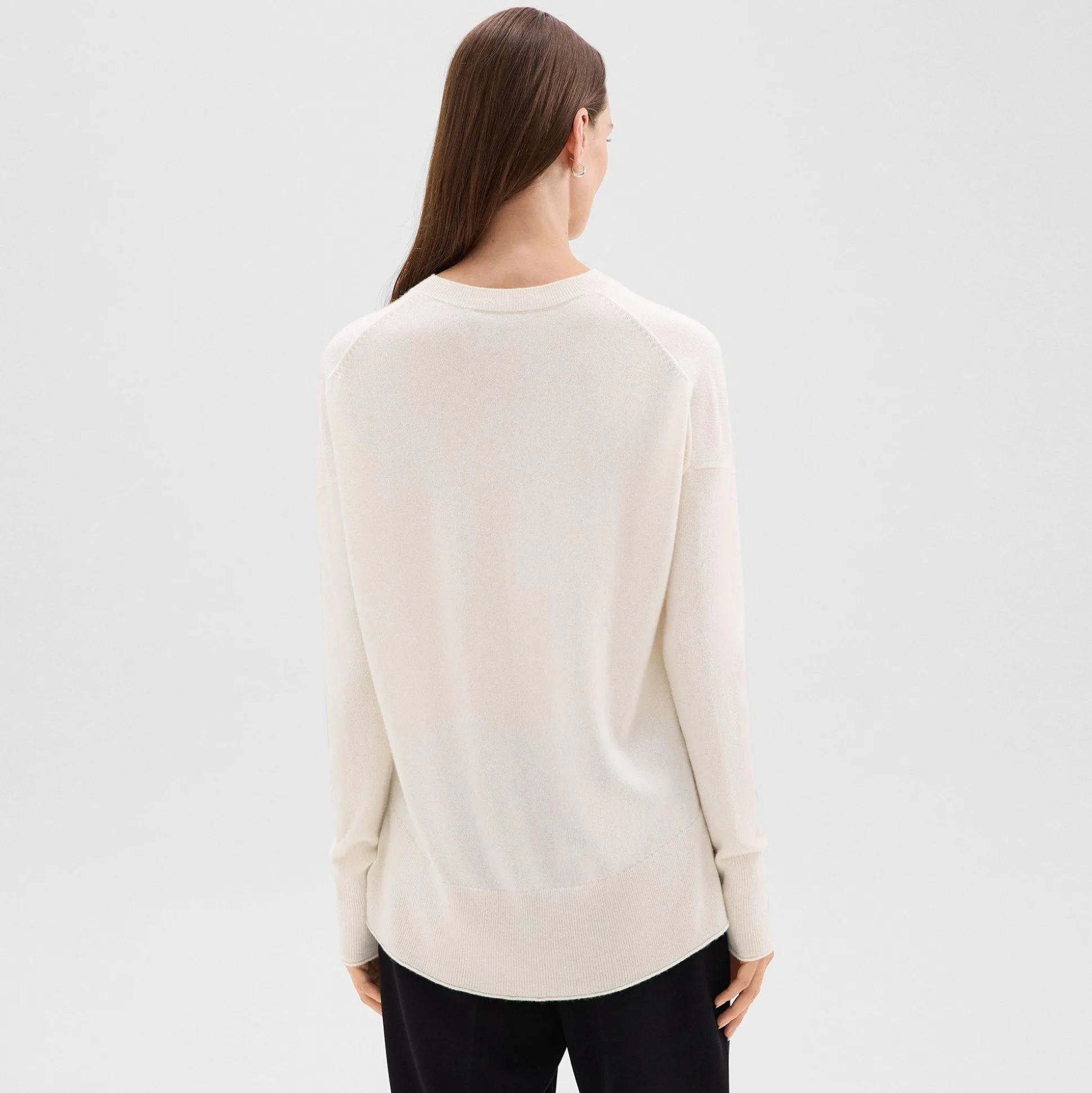 Theory Karenia Sweater In Cashmere-Women Sweaters + Cardigans