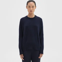 Theory Karenia Sweater In Cashmere-Women Sweaters + Cardigans