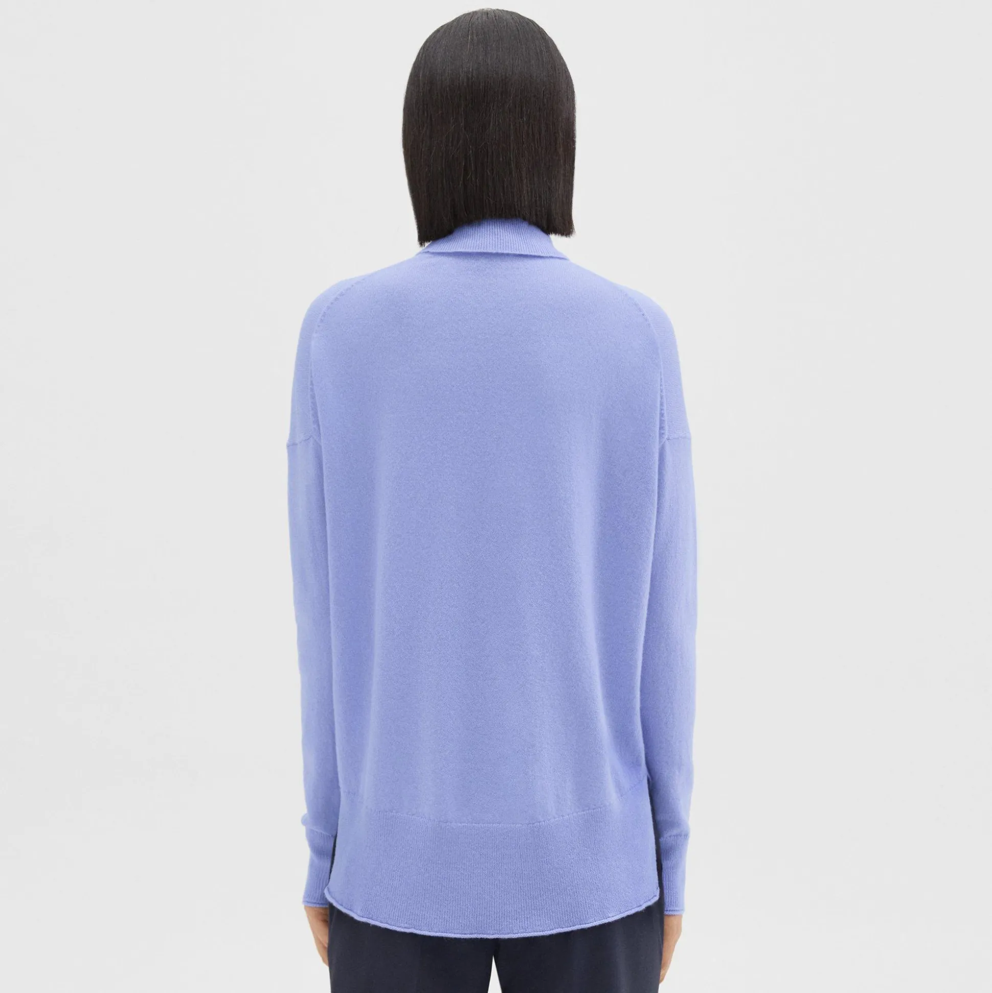 Theory Karenia Turtleneck Sweater In Cashmere-Women Sweaters + Cardigans